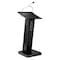 Oklahoma Sound Sound Lectern, 46.5 in H, Black ZED - alternate 3
